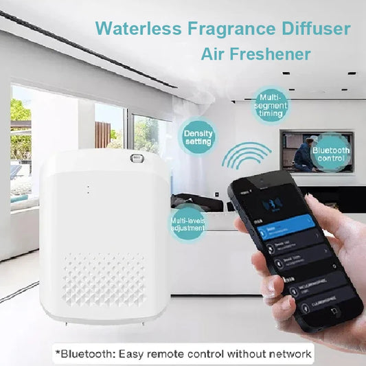 Fragrance Diffuser Bluetooth Control Aromatic Oil Diffuser Electric Home Air Freshener Machine Wall Hanging Free Shipping