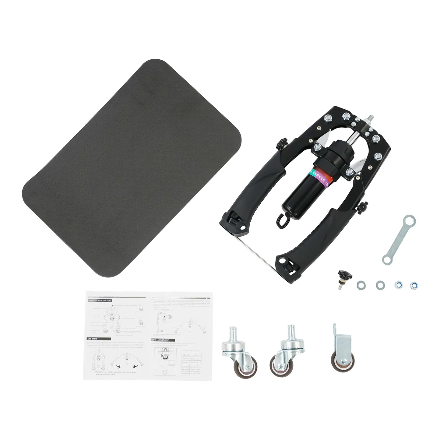 Hydraulic Power Twister Spin Button Arm Blaster Forearm Workout Equipment Adjustable 22-440lbs for Arms, Legs, Biceps, Etc
