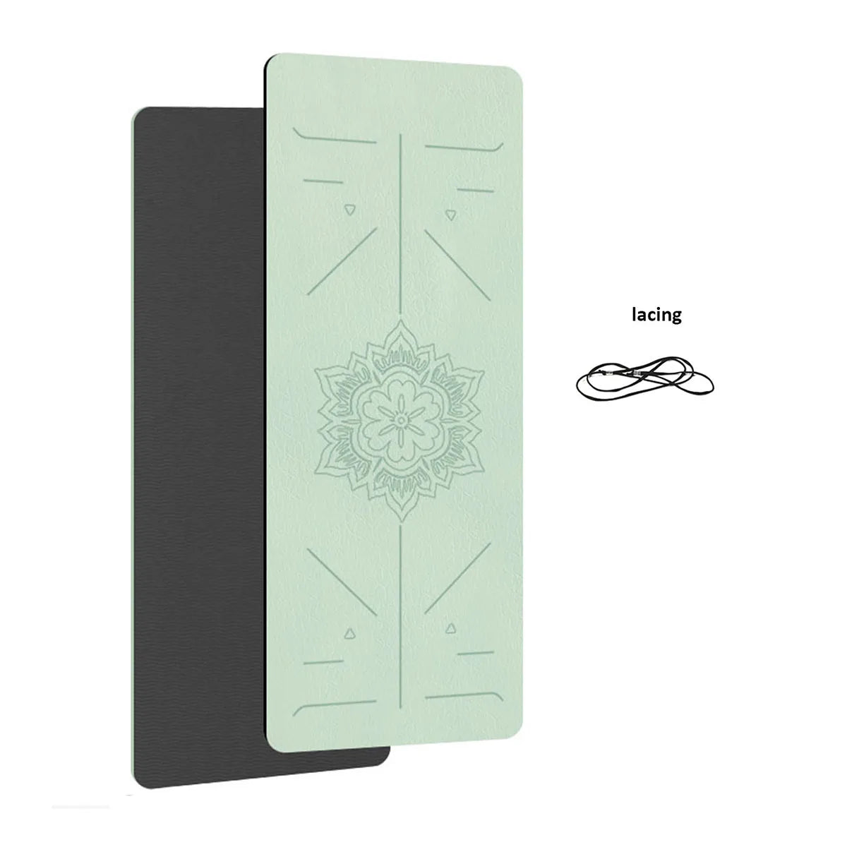Anti-slip yoga MATS, Pilates fitness MATS, eco-friendly, women's yoga MATS, and exercise MATS suitable for home workouts
