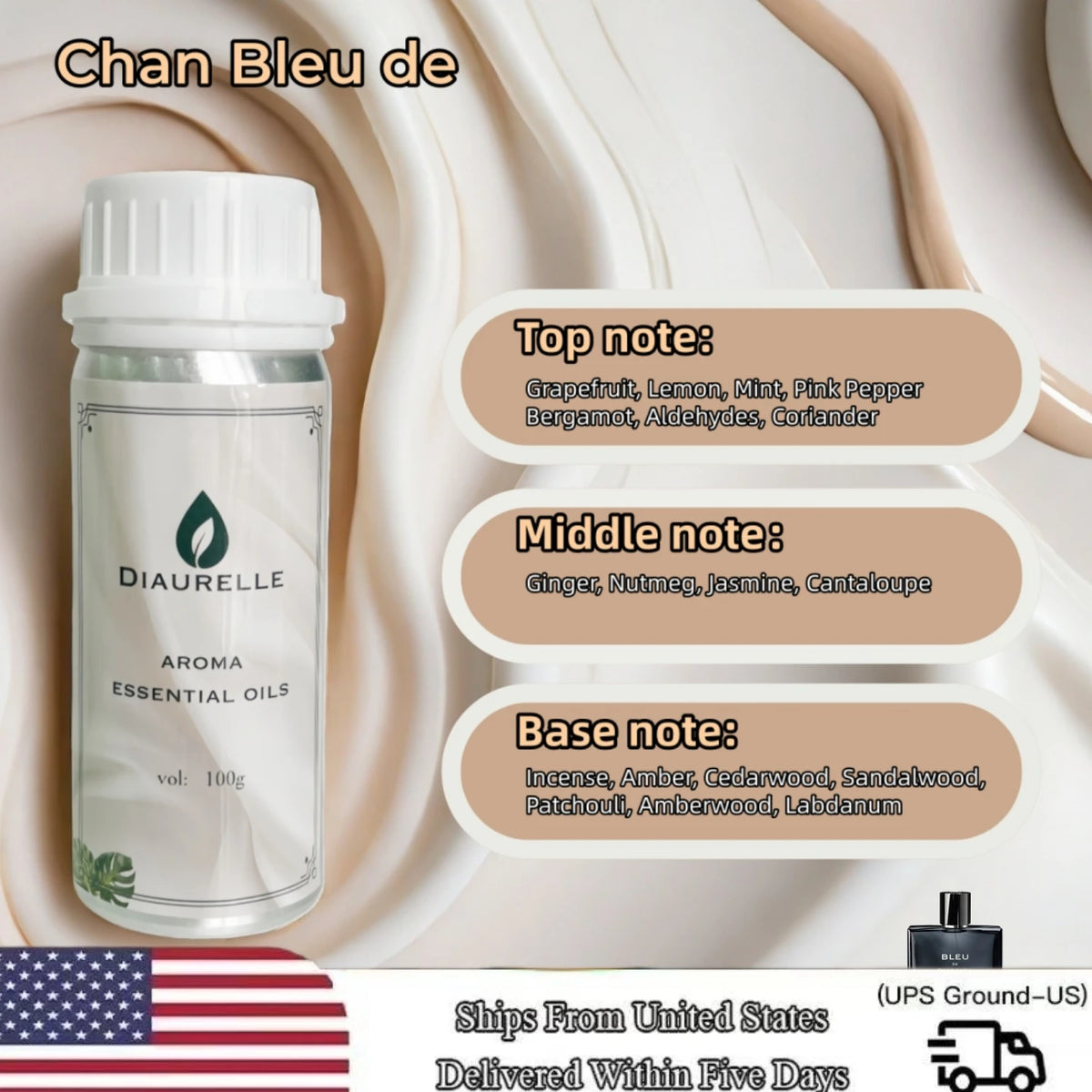 Essential Oil Santal 33 100ml Pure Plant Extrat Hotel Perfume Fragrance Air Freshener For Aroma Diffuser