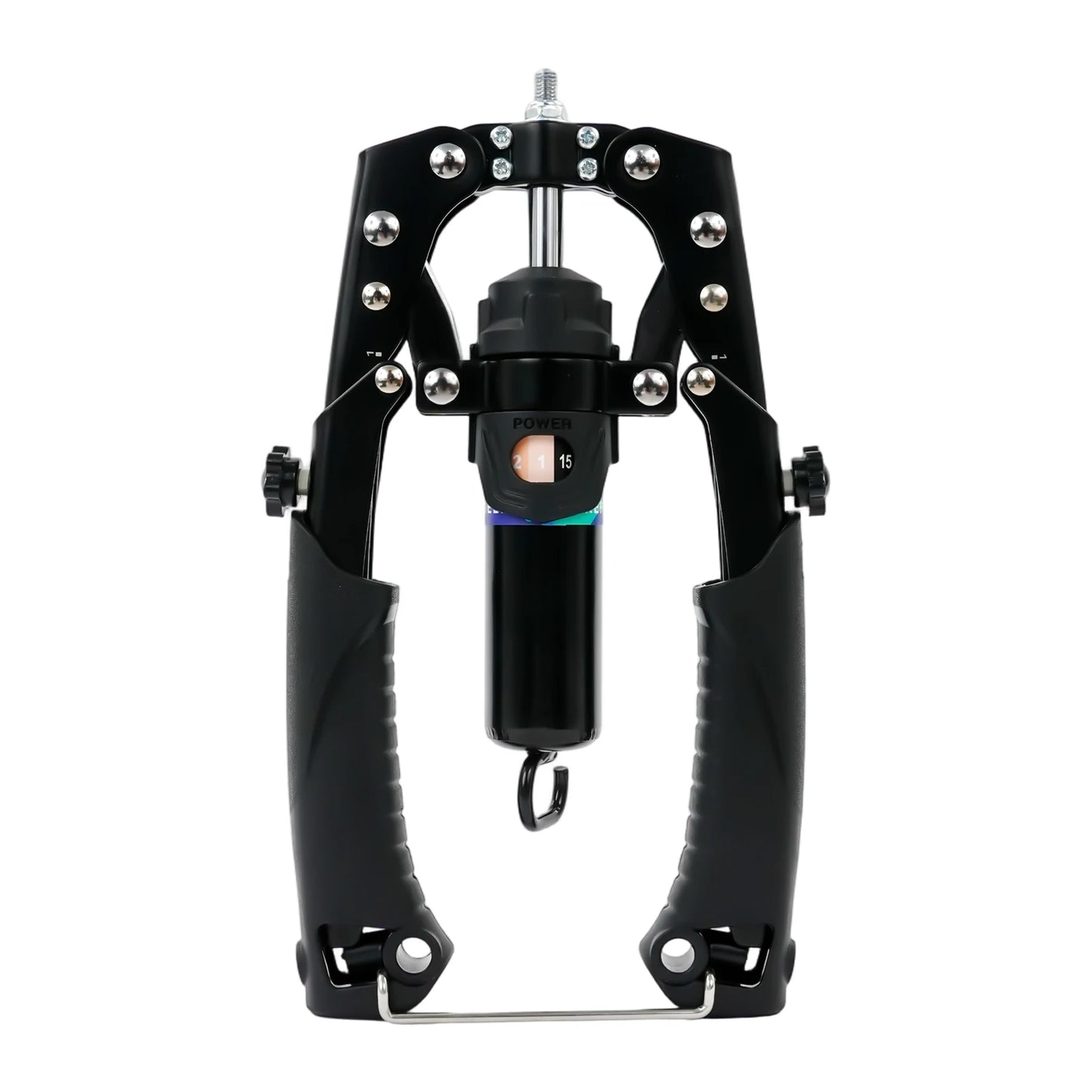 Hydraulic Power Twister Spin Button Arm Blaster Forearm Workout Equipment Adjustable 22-440lbs for Arms, Legs, Biceps, Etc