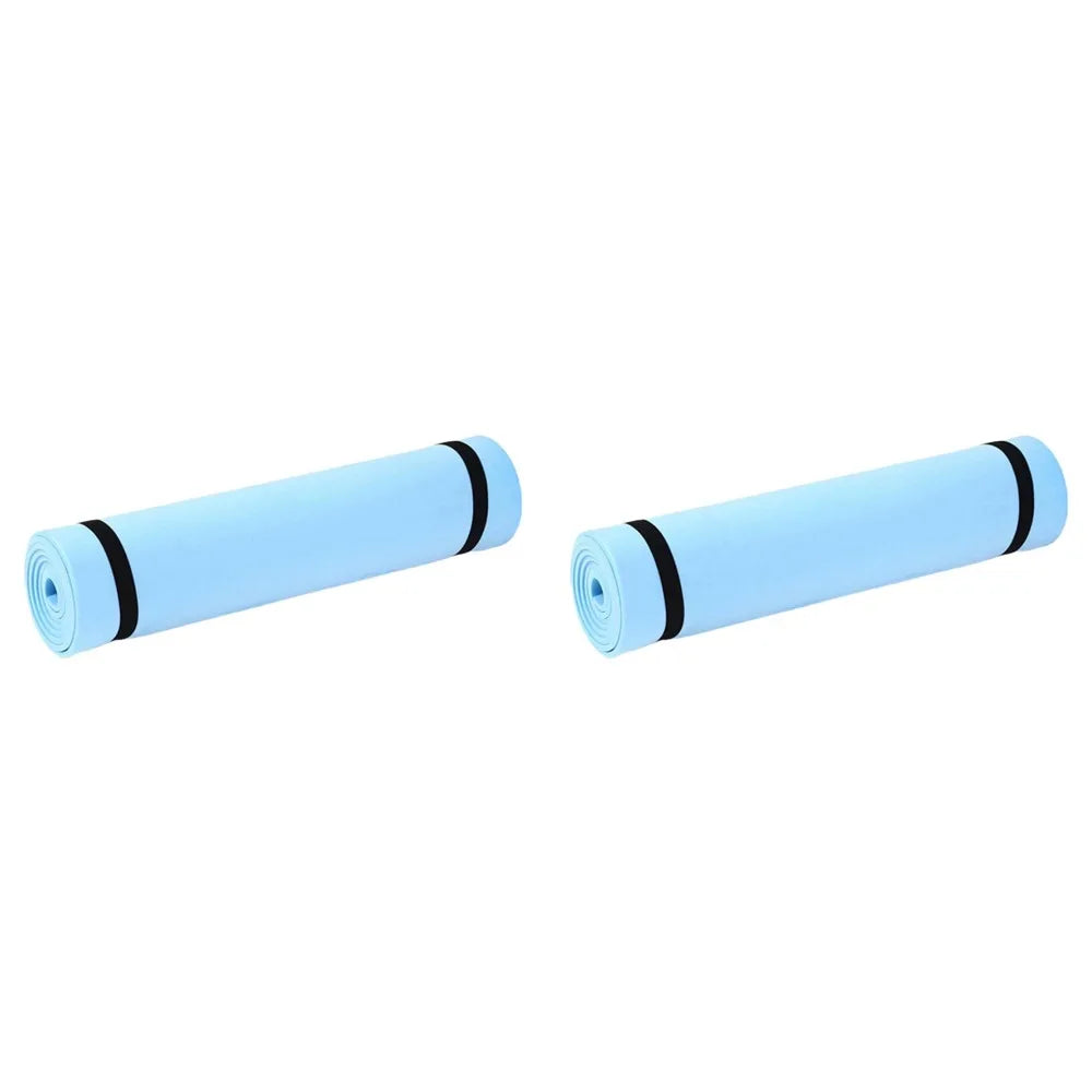 1/2Pcs Thick Yoga Mat Anti-skid Sports Fitness Mat EVA Comfort Foam Yoga Mat For Exercise Yoga And Pilates Gymnastics Mat