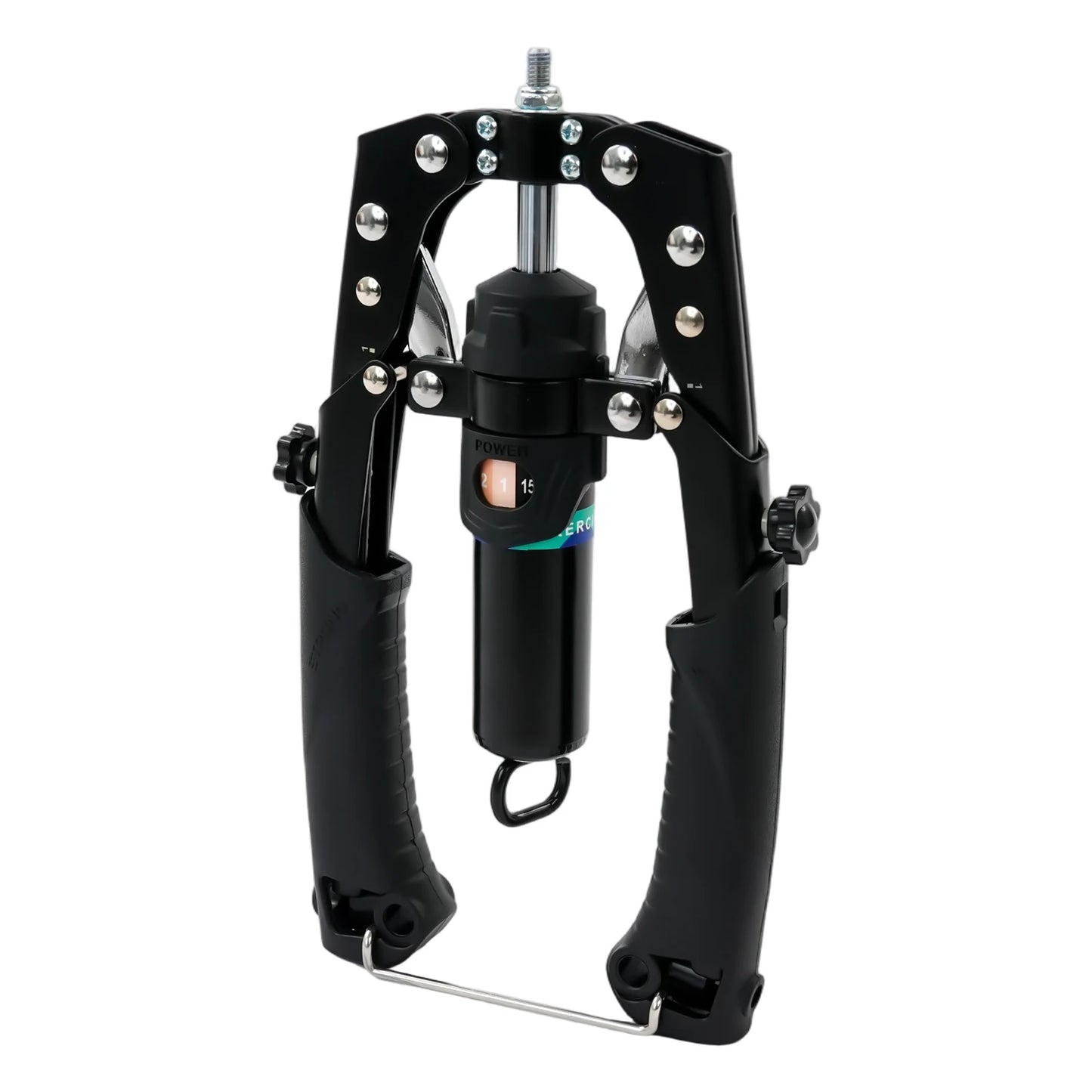 Hydraulic Power Twister Spin Button Arm Blaster Forearm Workout Equipment Adjustable 22-440lbs for Arms, Legs, Biceps, Etc