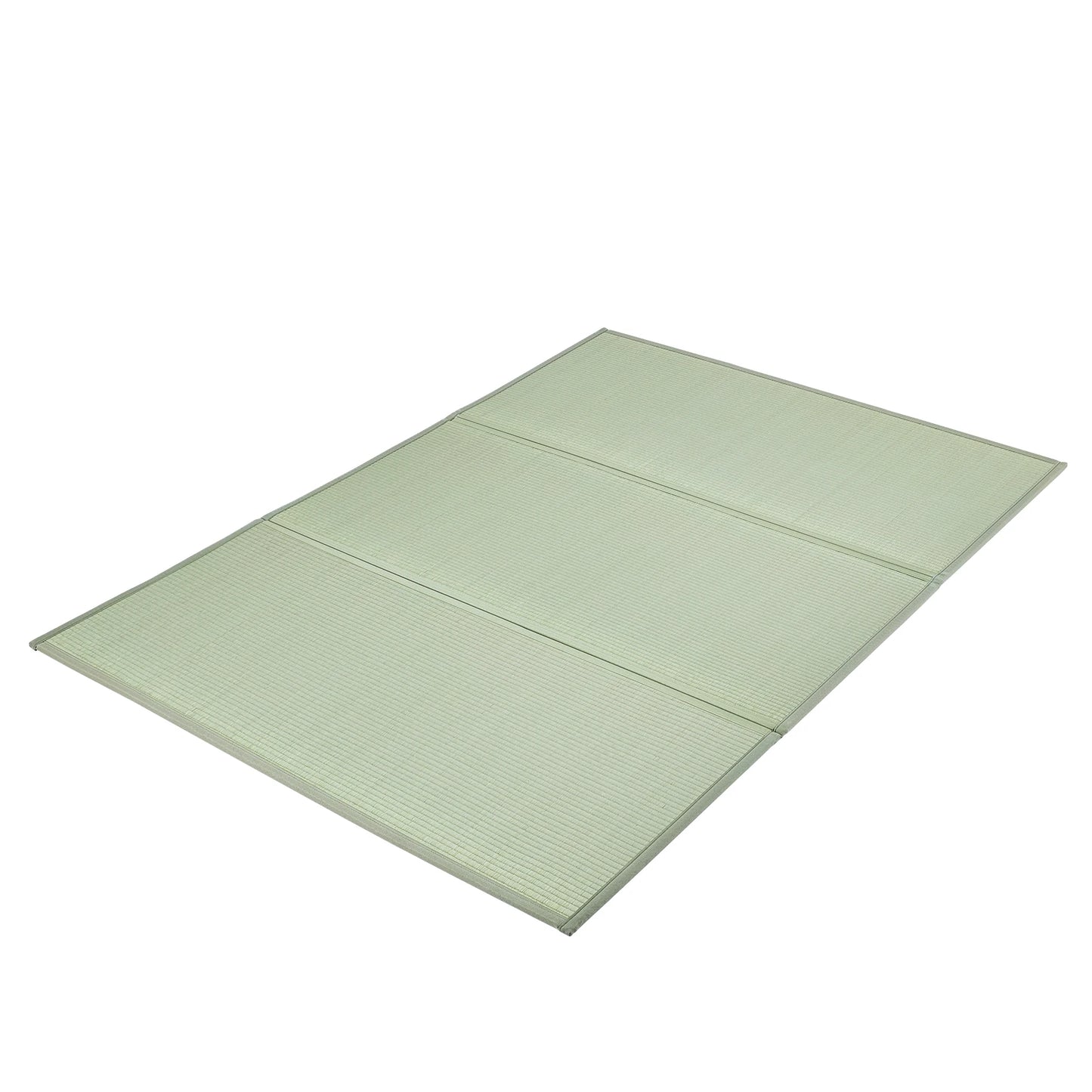 Japanese Tatami Mat Foldable Mattress (Natural Rush Grass) Japanese Floor Mattress with Backing for Sleeping Meditation