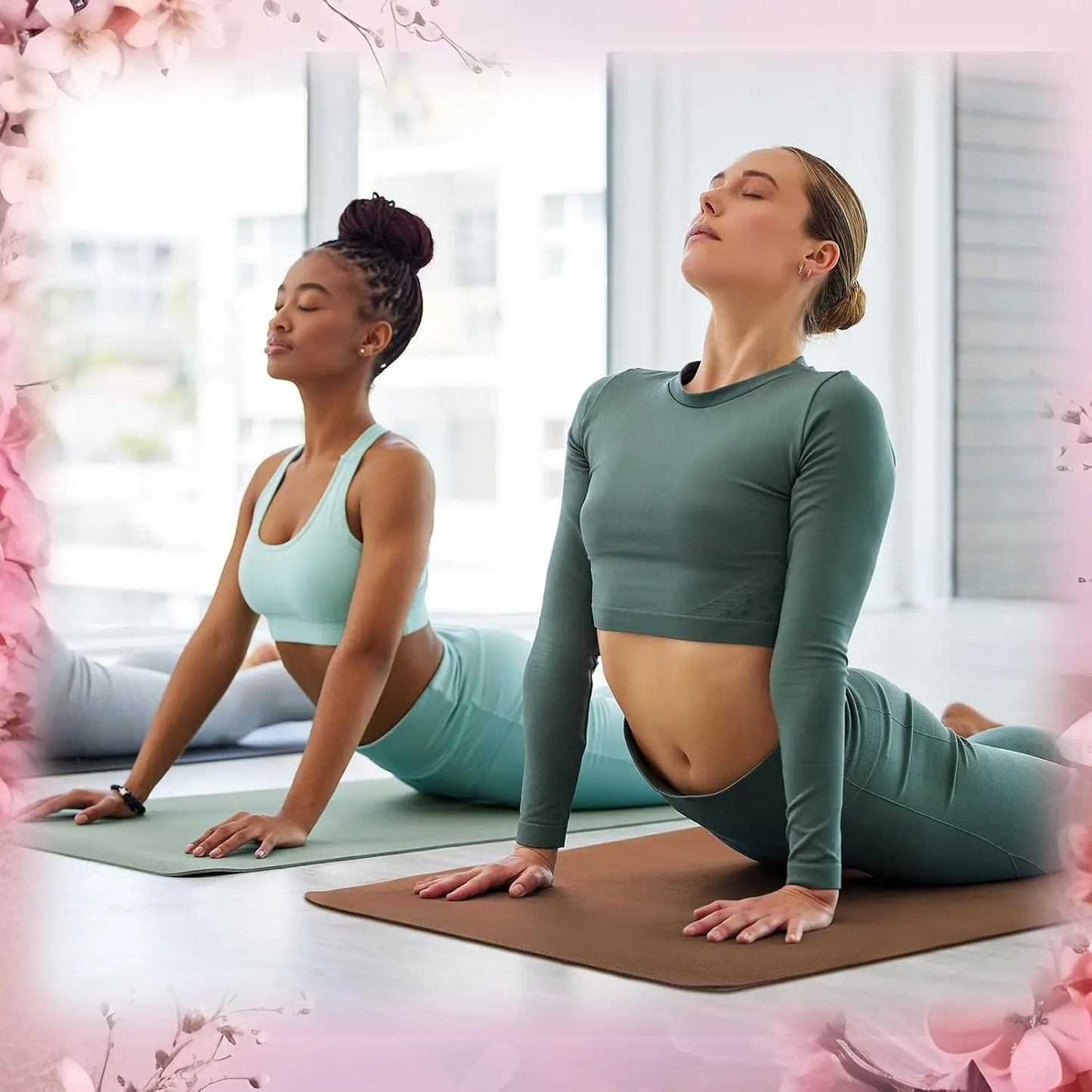 6 Pack Yoga Mats Bulk 68 x 24 Inches Non Slip Exercise Yoga Mat 4 mm Thick Anti Slip Tear Resistant Sports Gym for Fitness Stretching Home Workout and Studio